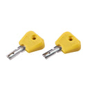 2 Pieces Ignition Key 906591 for Clark Hyster Mitsubishi Forklift