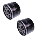 2 Pieces Oil Filter 5DM-13440-00-00 for Yamaha Snowmobile Sidewinder Nytro ATV Grizzly Kodiak