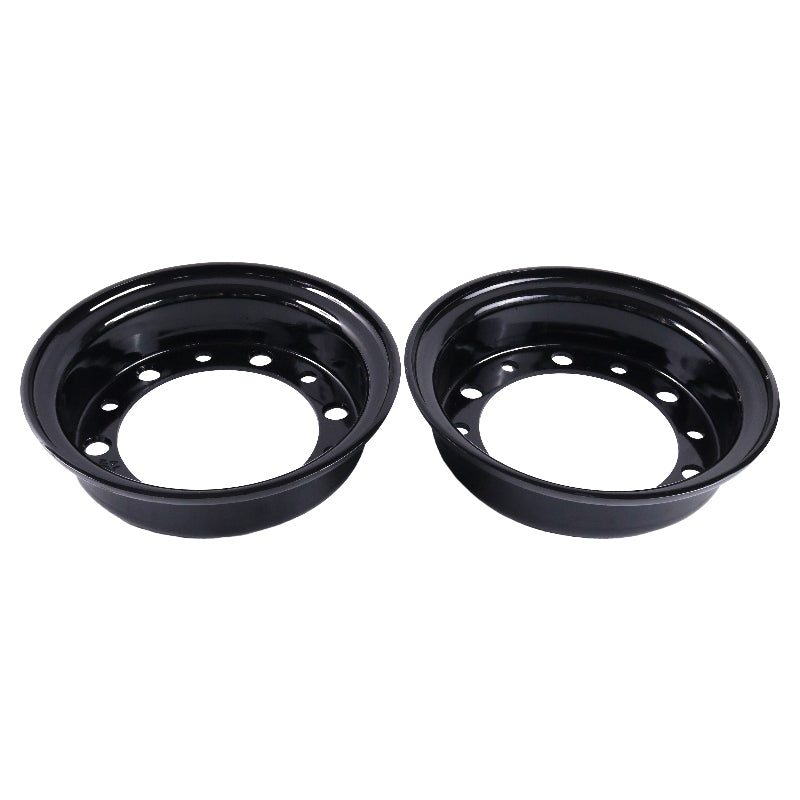2 Pieces Steel Rim Wheel Assembly 44209-22002-71 for Toyota Forklift 8FD 8FG 42-6FG25 8FGCU20 8FGCU25 8FGCU30 8FGCU32 8FGCU15 8FGCU18 72-8FD25