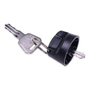 2 Pieces Switch Key 118 1115-500016-00 for Big Joe Electric Pallet Jack Forklift E30 EZ30 EPT20-15ET EPT20-18EA ES10-10MM ES10-22MM JX1 JX2