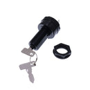 2 Pins Ignition Switch With 2 Keys 1018414-01 1025715-01 for Club Car Golf Cart DS 48-Volt Electric 1996-2002 Precedent