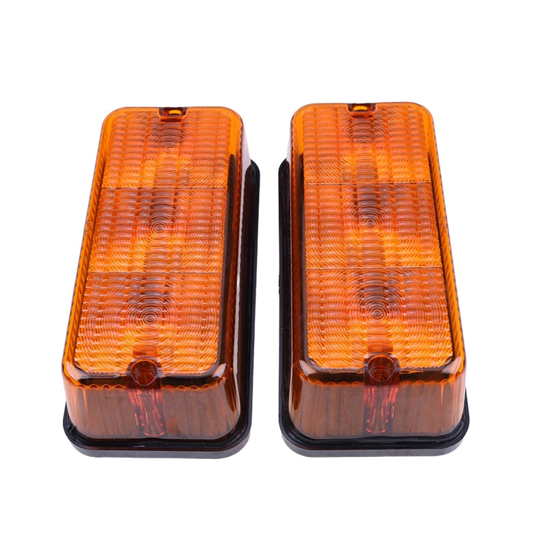 2Pcs LED Amber Light 92185C1 for CASE 7110 7120 7130 7230 8910 MX100 9282 9384 986 1086 1486 1586 5088 5288 5488