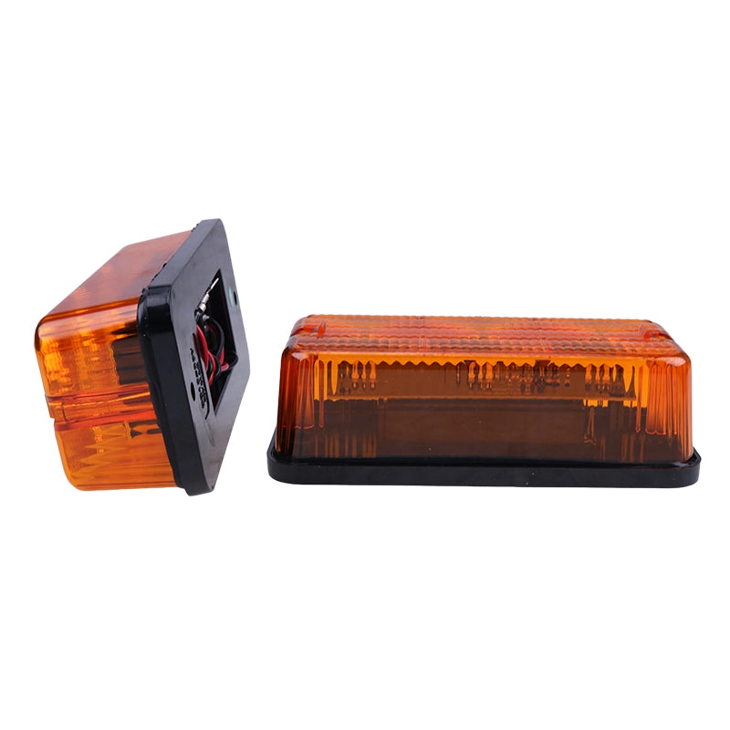 2Pcs LED Amber Light 92185C1 for CASE 7110 7120 7130 7230 8910 MX100 9282 9384 986 1086 1486 1586 5088 5288 5488