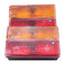 2Pcs Rear Light Lamp 700/23600 for JCB Backhoe Loader 3CX 4CX