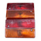 2Pcs Rear Light Lamp 700/23600 for JCB Backhoe Loader 3CX 4CX