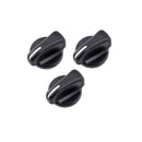 3 Pieces A/C Heater Control Knob 5011218AC for Jeep Wrangler Dodge Ram Van 1500 2500 3500