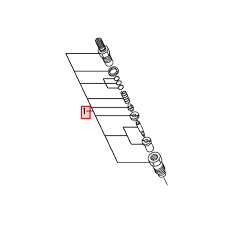 3 Pcs Fuel Injector 119517-53001 for Yanmar Engine 3TNV70-SDB 3TNV70-VBVA Excavator SV17 SV18