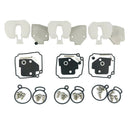 3 Sets Carburetor Repair Kit 853780A2 for Mercury Outboard Engine 50MH 40