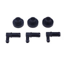 3 Pieces Fuel Tank Stem & Bushing Kit 532139277 532003645 for Husqvarna Craftsman AYP Poulan Pro Roper and Weed Eater
