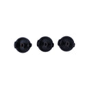 3 Pieces Heater Control Knob 121-0001-000 for Peterbilt Truck 330 367 375 378 384 386 387