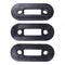 3 Pieces Rubber Shock Blocks 27351 for Western Fisher Mower Suburbanite Homesteader Plow