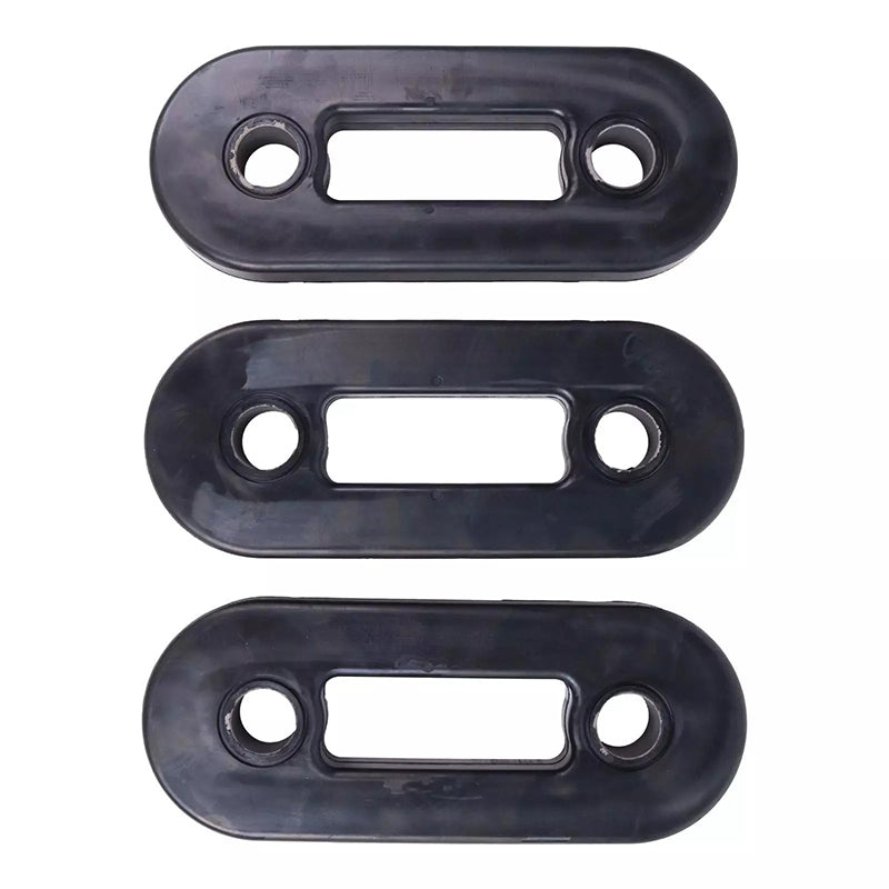 3 Pieces Rubber Shock Blocks 27351 for Western Fisher Mower Suburbanite Homesteader Plow