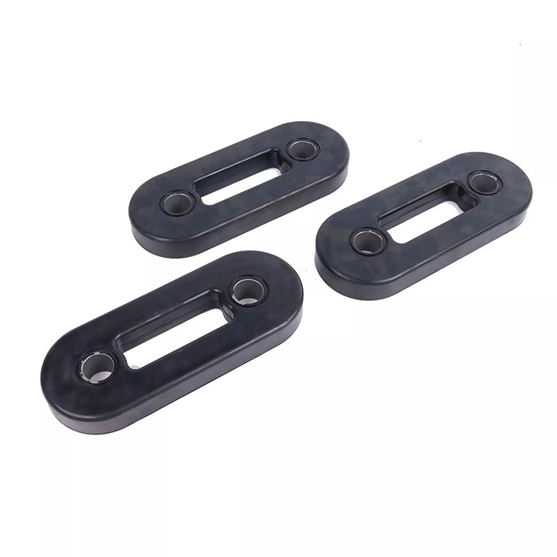 3 Pieces Rubber Shock Blocks 27351 for Western Fisher Mower Suburbanite Homesteader Plow