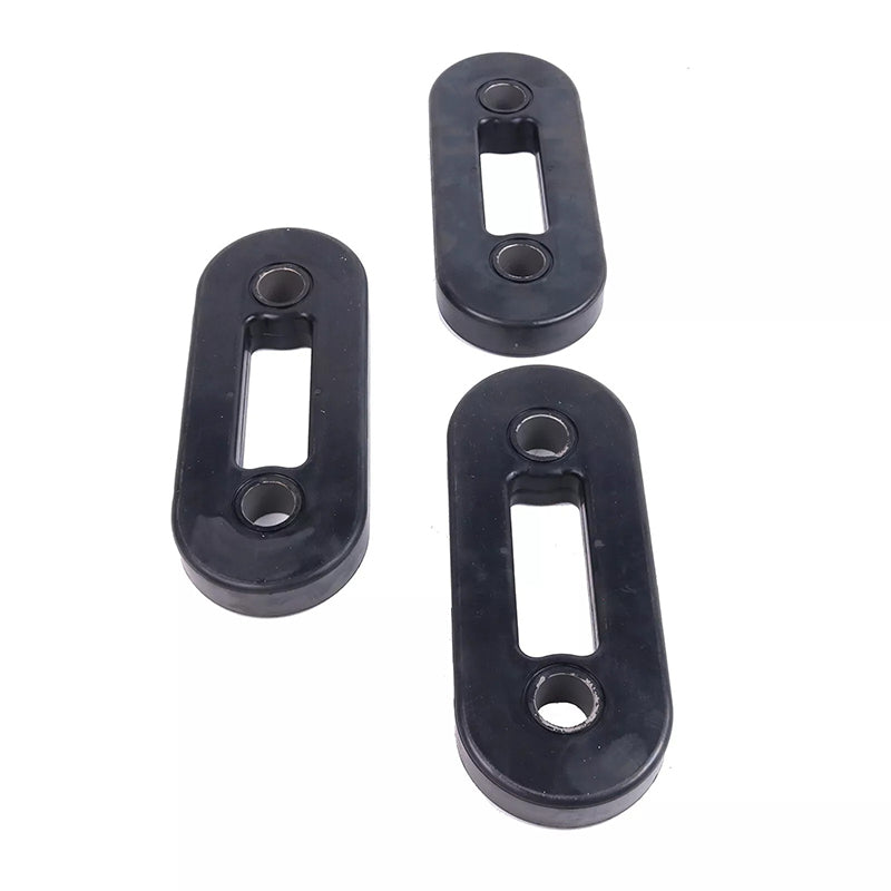 3 Pieces Rubber Shock Blocks 27351 for Western Fisher Mower Suburbanite Homesteader Plow