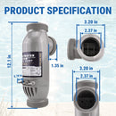 3-Port Salt Cell R0452400 PLC1400 for Zodiac Jandy AquaPure PureLink Electronic Salt Water Chlorinator Water Purification System