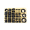 336 Pieces O-Ring Box Seal Kit for Hitachi Excavator EX100 EX120 EX200 EX300 EX400