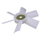 340MM 6 Blade Fan Pusher 17331-74110 for Kubota Tractor L2550DT L2550DT-GST L2550F L2550-TOW