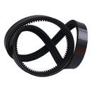 3 Groove Pump Drive Belt 6660994 for Bobcat Skid Steer Loader 753 763 773 7753