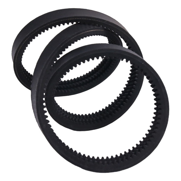 3 Groove Pump Drive Belt 6660994 for Bobcat Skid Steer Loader 753 763 773 7753