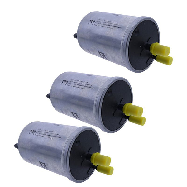 3PCS 5 Micron Engine Fuel Filter 320/07155 for JCB Backhoe Loader