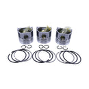 3 PCS Piston Set 16483-21112 for Kubota Engine D1503