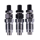 3 Pieces Fuel Injector 131406340 for Shibaura GT142-E643 GT162-E673 Perkins 103.07 Ransomes CG161 TT124 Toro Greensmaster 3200 Ingersoll 5118D 3118D 4118D