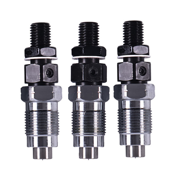 3 Pieces Fuel Injector 131406340 for Shibaura GT142-E643 GT162-E673 Perkins 103.07 Ransomes CG161 TT124 Toro Greensmaster 3200 Ingersoll 5118D 3118D 4118D
