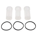 3Pcs Water Separator Fuel Filter with O-ring 275500089 for Seadoo PWC 580 650 720 GSX GTX RX SP