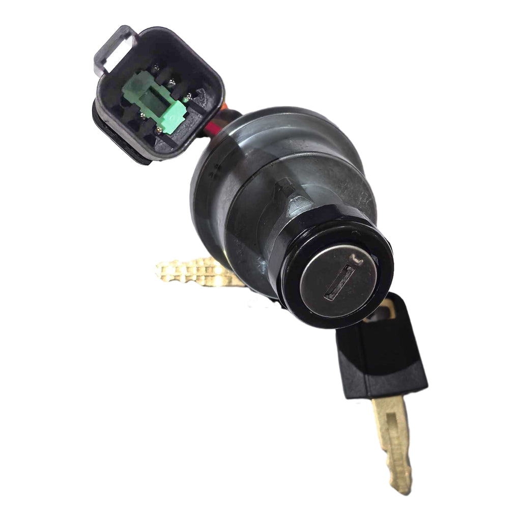 Ign Switch 5pin 4-Position 5-Pin DT Connector Ignition Switch with 2 Keys 255-2752 for ...