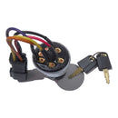 4-Position 5-Pin DT Connector Ignition Switch with 2 Keys 255-2752 for Caterpillar CAT Excavator 312 320 336 Truck 725C 730C 740B Loader 930K 938K