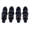 4 Fuel Injectors 8970799761 8970799760 8970693421 for Isuzu Engine 4LB1 4LC1 4LE1 4LE2