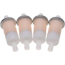 4 Pcs Fuel Filter 4TV-24560-00 1FK-24560-00 1FK-24450-00 for Yamaha Motorcycle YZF600R YZF-R6