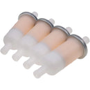 4 Pcs Fuel Filter 4TV-24560-00 1FK-24560-00 1FK-24450-00 for Yamaha Motorcycle YZF600R YZF-R6