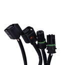 4 Pcs Upstream & Downstream O2 Oxygen Sensor 11787576673 11787545074 for BMW 550i 650i 750i 750Li X5 X6 4.4L V8