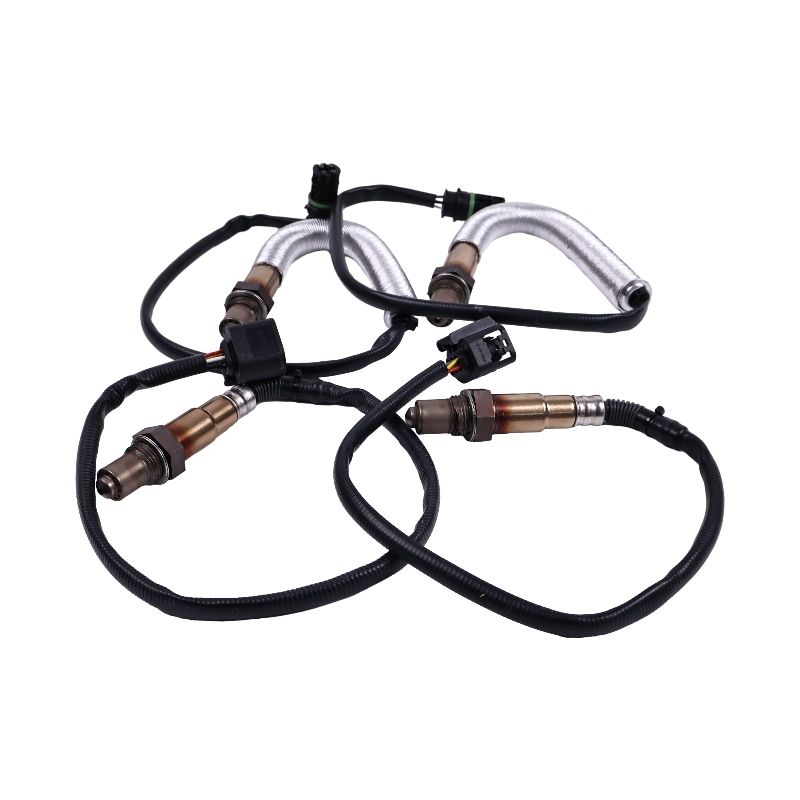 4 Pcs Upstream & Downstream O2 Oxygen Sensor 11787576673 11787545074 for BMW 550i 650i 750i 750Li X5 X6 4.4L V8