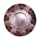 4 Pieces 17" Wheel Hub Center Cap Silver 8 Lug 52121450AA 52121450AD for Dodge Ram 1500 2500 3500 2003-2013