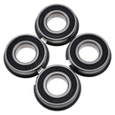 4 Pieces Caster Wheel Rim Bearing 2722228-03 for Bobcat Mower ZT6000 ZT6100 ZT7000 942211A 942214D 942221A 942245E