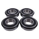 4 Pieces Caster Wheel Rim Bearing 2722228-03 for Bobcat Mower ZT6000 ZT6100 ZT7000 942211A 942214D 942221A 942245E