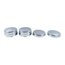4 Pieces Center Hub Cap 52106876AA 52106877AA for Dodge Ram 3500 2003-2018