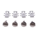4 Pieces Engine Shield Cover Thumb Pin And 4 Nuts BB5Z-00817-A for Ford Explorer Edge F-150 Police Interceptor Utility 2011-2019