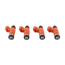 4 Pieces Fuel Injector 15710-65D00 for Suzuki DF90 DF100 DF115 DF140 Mercury 115HP 4 Stroke Outboard