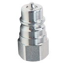 4 Pieces Male Hydraulic Quick Coupler Plug AW32184 for John Deere Engine 4045 Loader 220R 300X 700M H120 H165