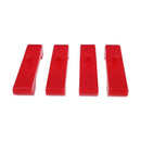 ‎4 Pieces Rubber Radiator Insulator Pad VA71711 for 1973-1987 Chevy C10 Caprice C20 K10 K30 C30 GMC K1500