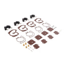 4 Pieces V4 V6 V8 Looper Carburetor Rebuild Kit 439078 439079 for Johnson Evinrude Outboard 120 130 135 140 250 275 300 HP