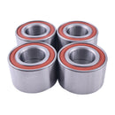 4 Pieces Wheel Bearing Kit 293350040 for Can-Am Outlander Commander 800 1000 2005-2019