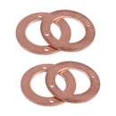 4 Washers 15841-94040 for Kubota Engine V3300 Tractor B7300HSD B7410D L2600F L2900F L3200H L3300F M4900 M8200