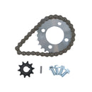 420 Chain Sprocket 25 Tooth 32 Link Kit for Coleman KT196 CK196 Go Kart Predator 196cc 212cc 6.5hp Engine