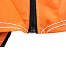 100.4 × 50.0 × 100.0 in Orange 420D Oxford Fabric Lift Cover with Silver PU Coating, Reflective Strips & Waterproof Zipper