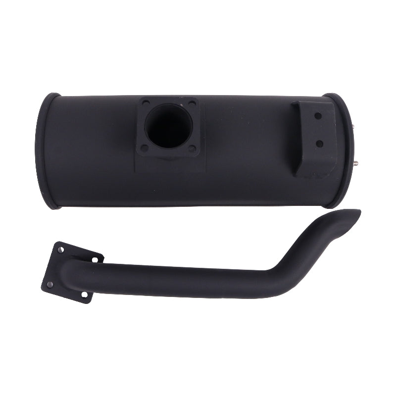 420x175mm Muffler Silencer for Yanmar Engine 4TNV98 Takeuchi Excavator TL130