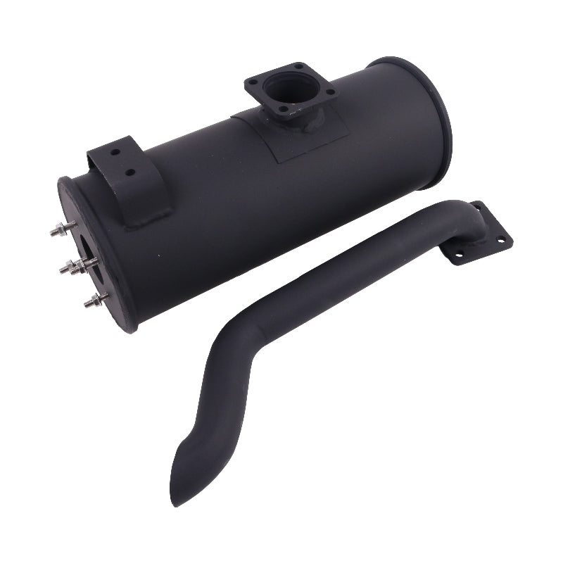 420x175mm Muffler Silencer for Yanmar Engine 4TNV98 Takeuchi Excavator TL130